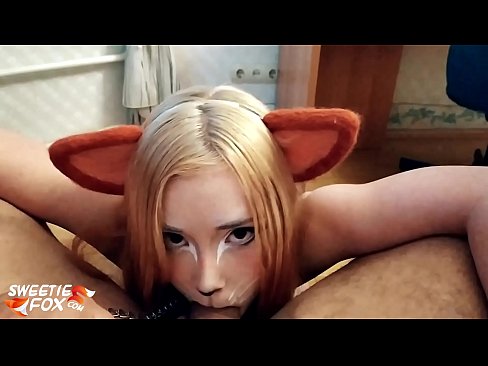 ❤️ Kitsune pogoltne kurac in spermo v usta ️❌  Seks na sl.hellporno-com.ru ﹏